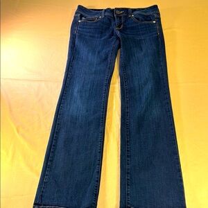 American Eagle women’s jeans, denim low rise boot cut size 4